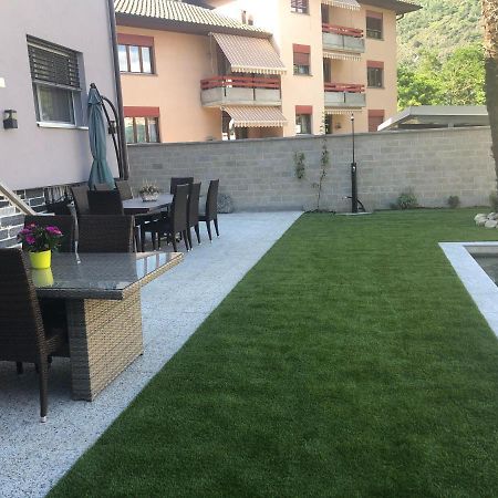 Miranda, Modern Duplex, Garden, Swimming Pool, Parking Apartamento Losone Exterior foto