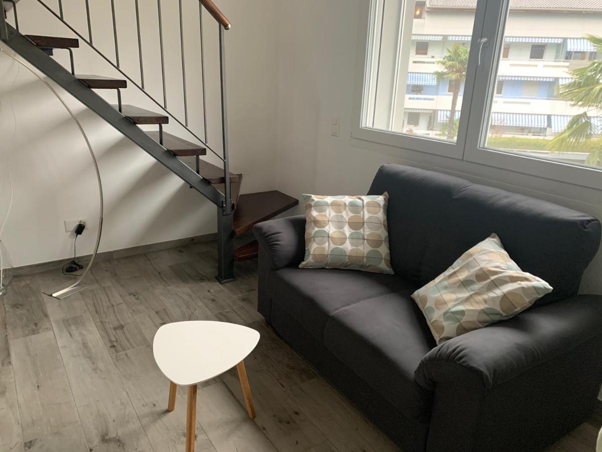 Miranda, Modern Duplex, Garden, Swimming Pool, Parking Apartamento Losone Exterior foto